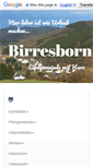 Mobile Screenshot of birresborn.com